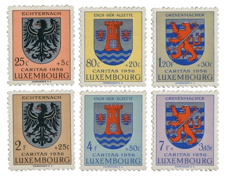 Luxembourg 1956 - Postfrisk - MICHEL 561-66