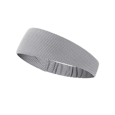 Nytt sommar fitness cool sport pannband utomhus sport elastiskt pannband tvåfärgat pannband