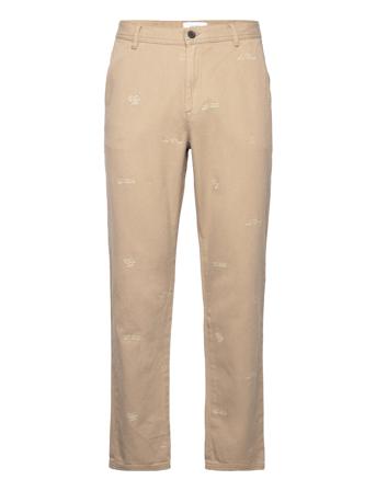 Kody Aoe Twill Pants Beige Les Deux