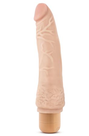Dr. Skin Cock Vibe 7 21,5cm Dildo med vibrator - Blushme.se