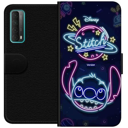 Huawei P smart 2021 Tegnebogsetui Stitch Neon