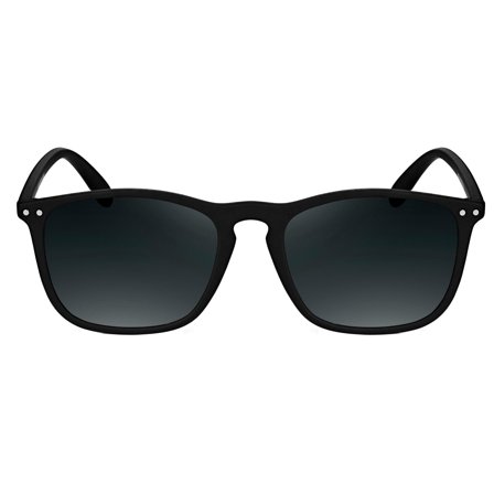 Óculos de Sol Wade Pretos e Cinza Walden para homens - Óculos de sol polarizados