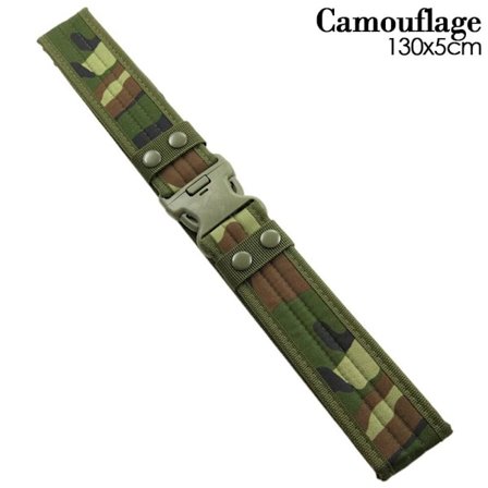 Mordely Combat Belts Tactical Belt KAMOUFLAGE 130X5CM