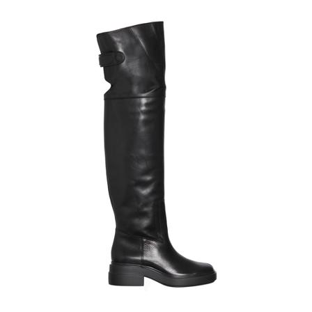 Vic Matié, Over-knee Boots Zwart, Dames, Maat:38 EU