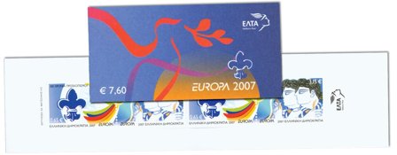 Grækenland - EUROPA 2007 - Postfrisk hæfte