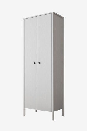 Hanah Home - Garderobeskap David - Hvit - Garderobeskap & klesskap - Fra Homeroom