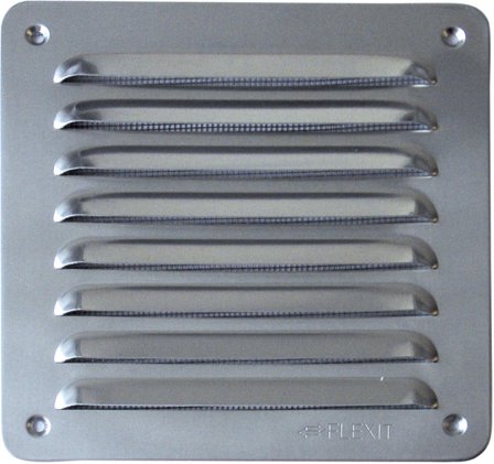 Flexit 101298 Ventilrist 155 x 155 mm Aluminium, Ventilasjon