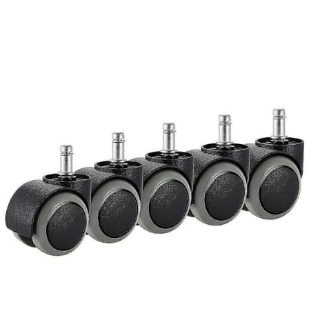 Kontorstol Hjul, 5-pak, Passer til IKEA Stol (10mm x 22mm) Kraftige-FA-