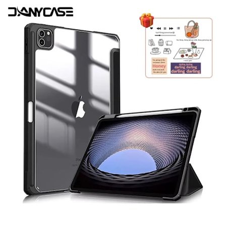 Fodral för iPad 13 tum M2 M4 2024 för iPad Air 11 Air 5/4 10.9 Pro 11 Mini 7 6 8.3 tum 10.2 7/8/9:e iPad 10:e 10.9 9.7 5/6:e Skydd