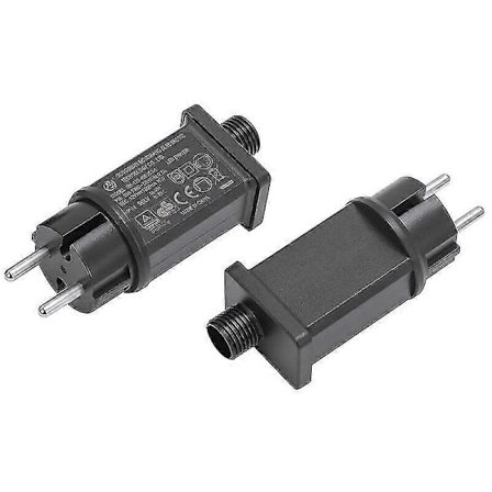 Jul 12v LED strømforsyning - IP44 transformer til julelys (1 stk)
