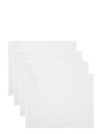 Uni Place Mat White LINUM