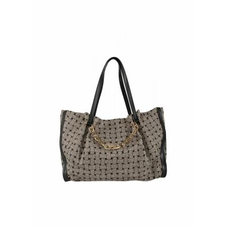 Borbonese, Bags Grijs, Dames, Maat:ONE Size