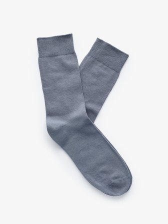 John Henric Men's Blaue Socken Size Onesize