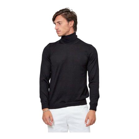 Hugo Boss, Turtlenecks Zwart, Heren, Maat:3XL