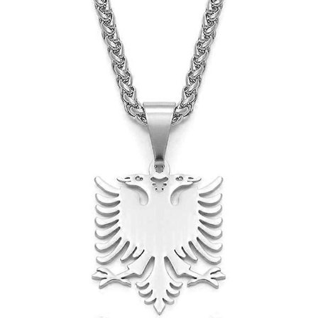 Albansk ørne vedhæng halskæde smykker etnisk stil