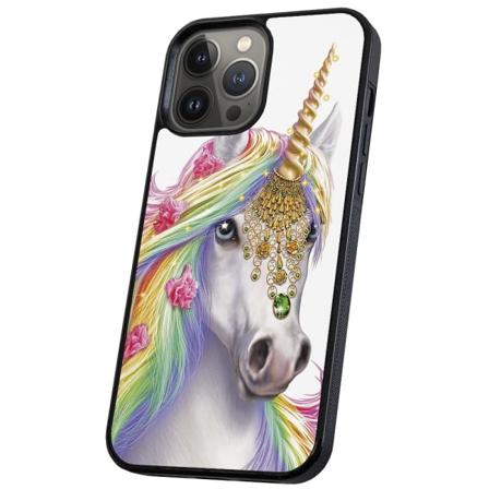iPhone 13 Pro Max - Deksel/Mobildeksel Unicorn/Enhjørning Multicolor