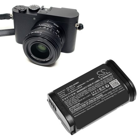 Batteri til kamera for Leica Q2, Q3, SL2 osv.