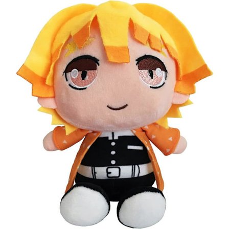 Anime Kimetsu no Yaiba Agatsuma Zenitsu Gosedjur Mjuka Leksaker Söta Dockor Kuddar Samlarobjekt Presenter till De Flesta Fans Födelsedag (Zenitsu)