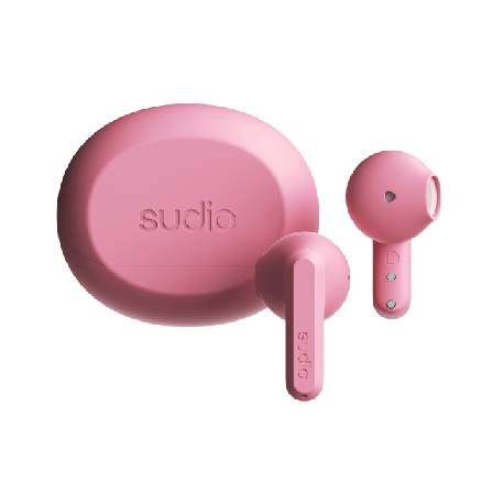 Sudio A3 Hörlurar Rosa