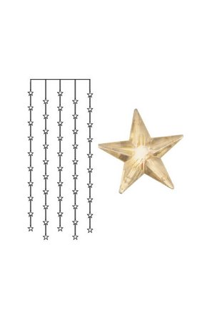 Star Trading - Ljusgardin 90x200 LED - Transparent - Ljusslingor - Från Homeroom