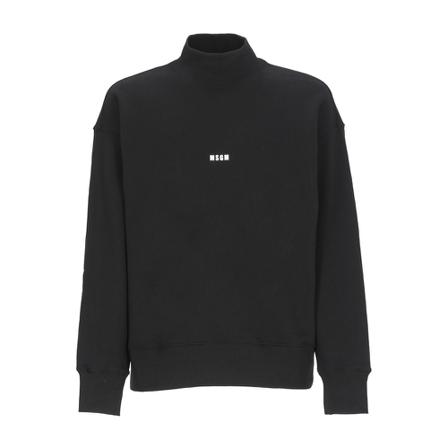 Msgm, Turtlenecks Zwart, Heren, Maat:XS