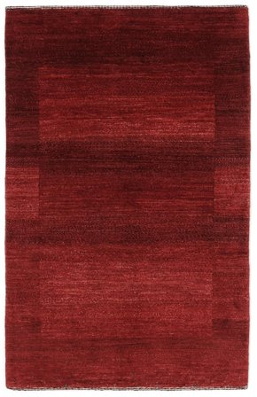 Ruční Vázání Loribaft Fine Koberec 80X124 Orientální Vlněný Tmavě Červená/Černá Malý