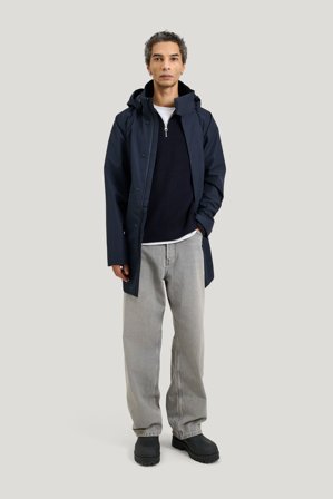 Tretorn Ash Coat — Regnjakke Herre — Blå | Yttertøy, Gummistøvler, Jakker & Regntøy for Dame, Herre & Barn