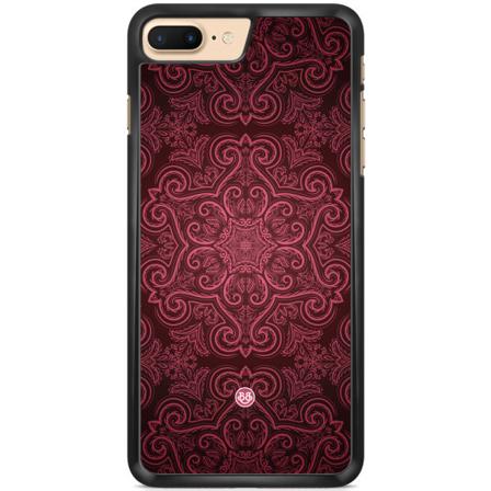 Bjornberry Skal Iphone 7 Plus - Röd Retromönster