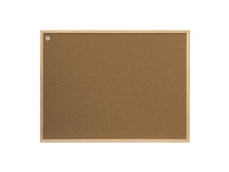 2X3 The Boards' Company Anslagstavla kork träram 60x45cm - Lyreco - Kontorsmöbler och inredning - Tavlor ställ och ramar - Anslagstavlor