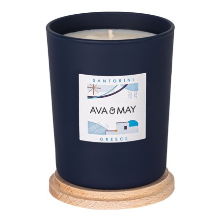 AVA & MAY Candele Santorini 180g - Candela Profumata