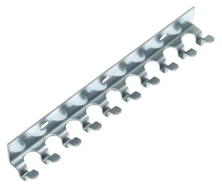 PELA 509730 Pipeholder for 10 stk piper, 3/8", Garasjeinnredning & oppbevaring