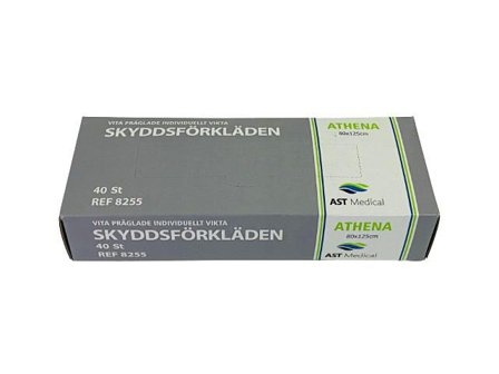 AST MEDICAL Förkläde 80x125cm box vit 40/fp - Lyreco - Skyddsutrustning - Engångskläder - Engångsförkläden
