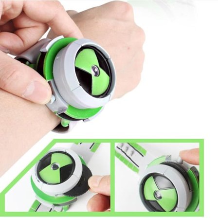 Cartoon Kids Projector Watch Ben10 Watch Toy Action Figurer