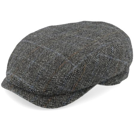 Wigéns - Grau flatcap Cap - Ivy Contemporary Cap Grey Flat Cap @ Hatstore