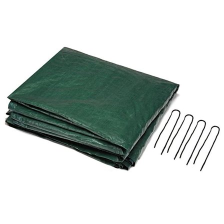 Camp vandtæt presenning gyngeovertræk grønt støvdæksel 204*177*11