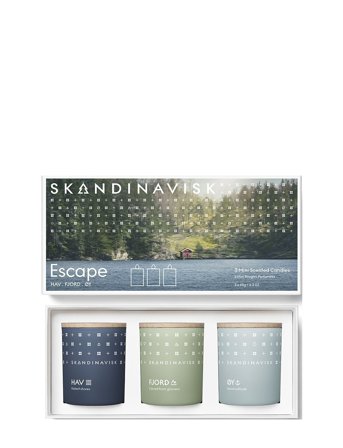 Skandinavisk Escape Mini Candle Giftset 65G X 3 - Nude - ONE SIZE