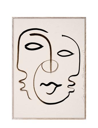 We Are - 70X100 Home Decoration Posters & Frames Posters Illustrations Monivärinen/Kuvioitu Paper Collective
