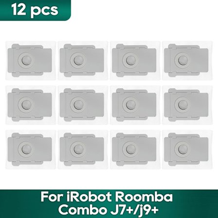 Passar iRobot Roomba Combo j7+, j9+, 10 Max Robotdammsugare Tillbehör Dammpåse Rulle Sidoborste Hepa Filter Moppdukar Trasa