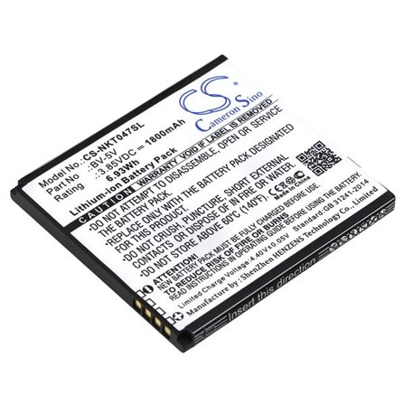 Batteri till SmartPhone, Mobil för Nokia 1, TA-1047