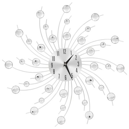 vidaXL Väggklocka med Quartz-urverk 50 cm modern design