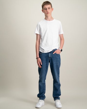 Jack & Jones JJICLARK JJORIGINAL AKM 123 NOOS JNR Blau Jeans Jungen - Kids Brand Store