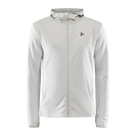 Craft Men's Adv Charge Jersey Hood Jacket Men unlined workout jackets White L
