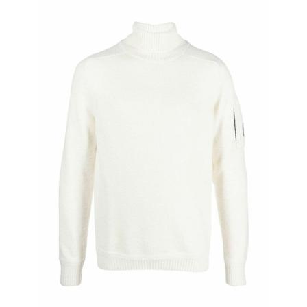 C.p. Company, Turtlenecks Wit, Heren, Maat:L