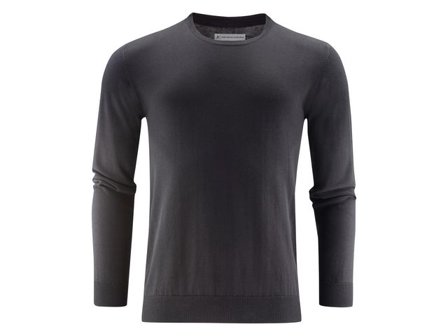 JAMES HARVEST Finstickad tröja u-ring svart 2XL - Lyreco - Yrkeskläder - Tröjor och Sweatshirts - Stickat