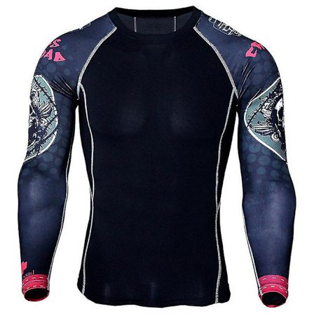 Kompresjonsundertøy for menn - Sport, Trening, Muskel-T-skjorte