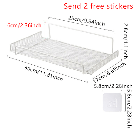 Vegg Wifi Ruter Hylle Stue TV Set-Top Box Holde