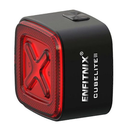 CubeliteIII Cykellampa Smart Baklampa Automatisk Broms Bakljus Lättvikt Ultra Ljusstark Led Wa [BR]