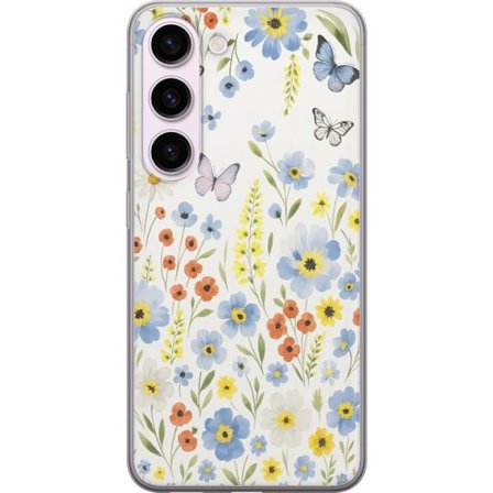 Kompatibelt Mobildeksel til Samsung Samsung Galaxy S23 Sommerblomster