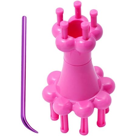 2 kpl Neulottu Puola Kutomalaite Setti Lanka Villa Köysi Koukku Huivit Hihnat Askartelu DIY Punontatyökalu