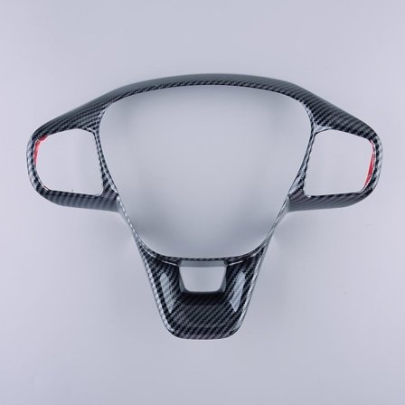 Bil styling ratramme, passer til Ford Transit Custom 2019 2020 2021 2022, sort kulfibertekstur